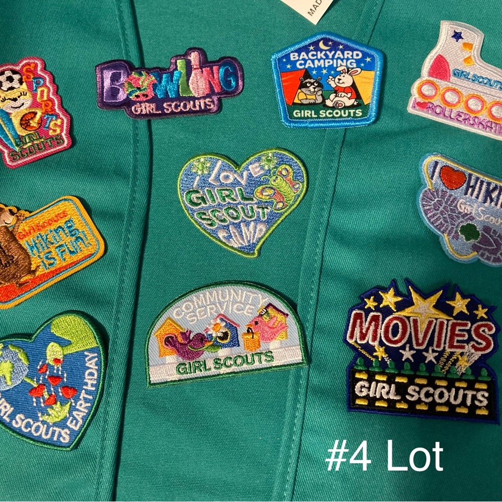 10 Girl Scout FUN Badges for Girl Scout Vest